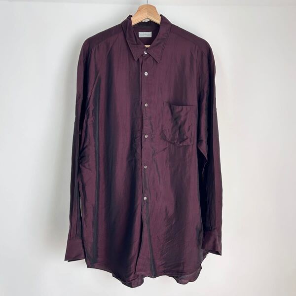 COMME des GARONSコムデギャルソン 長袖シャツ ボルドー