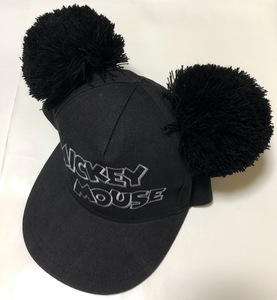 ディズニー Disney ミッキーマウス ミッキー ポンポンキャップ ★ キャップ 帽子 東京ディズニーリゾート ディズニーランド
