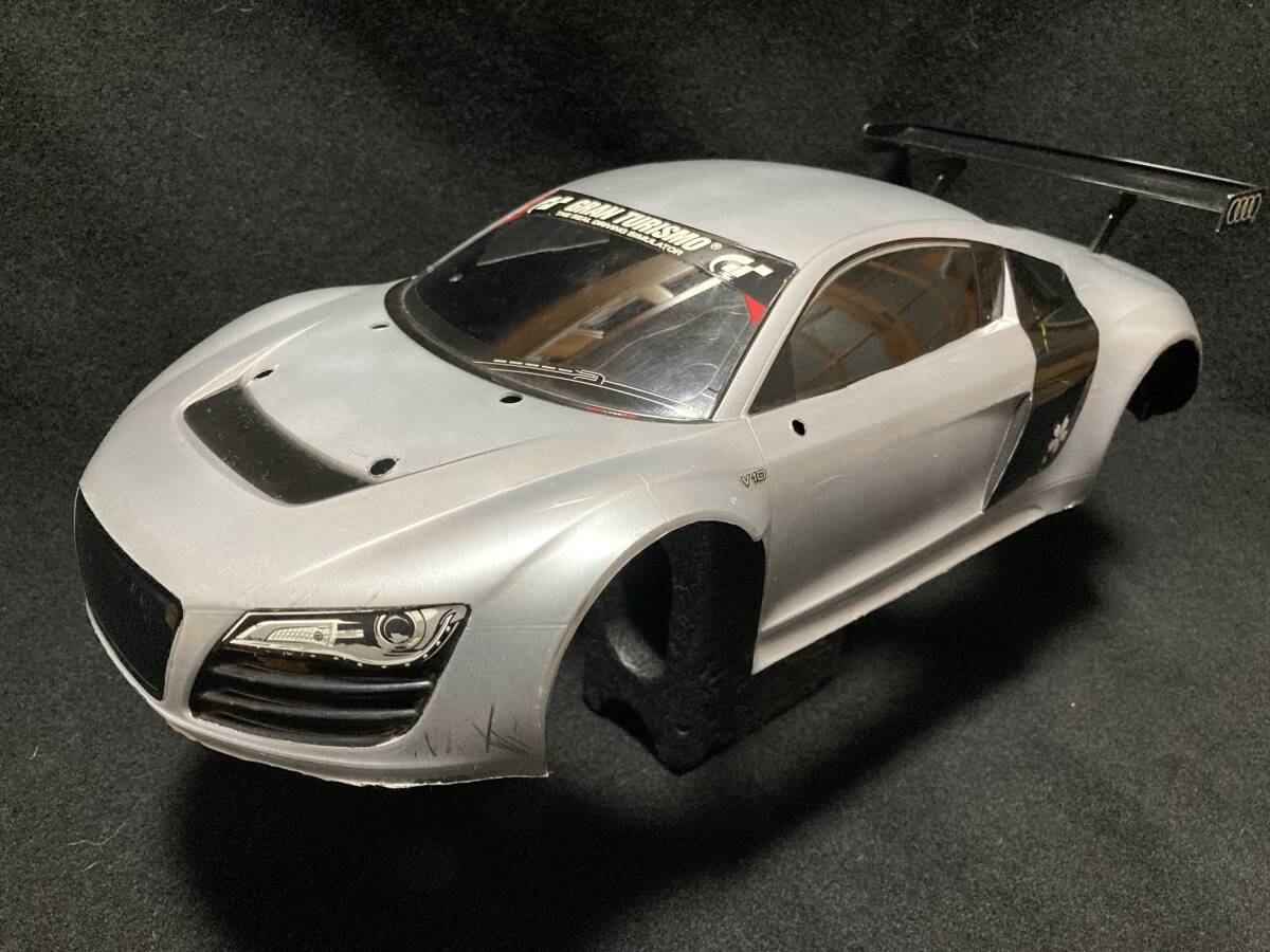 タミヤ 1/10 アウディ R8R ラジコン ボディ 中古 Audi R8R F103 タミヤ 1/10 アウディ R8R ラジコン ボディ 中古 Audi R8R F103