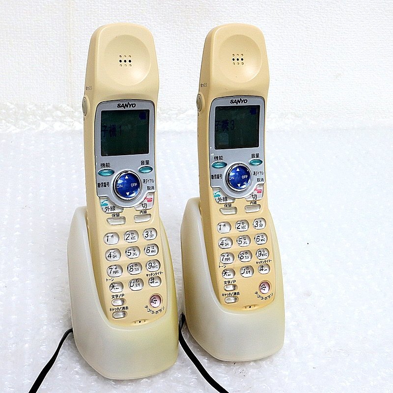 Yahoo!オークション -「sanyo サンヨー 子機」(電話機一般 Yahoo!オークション -「sanyo サンヨー 子機」(電話機一般