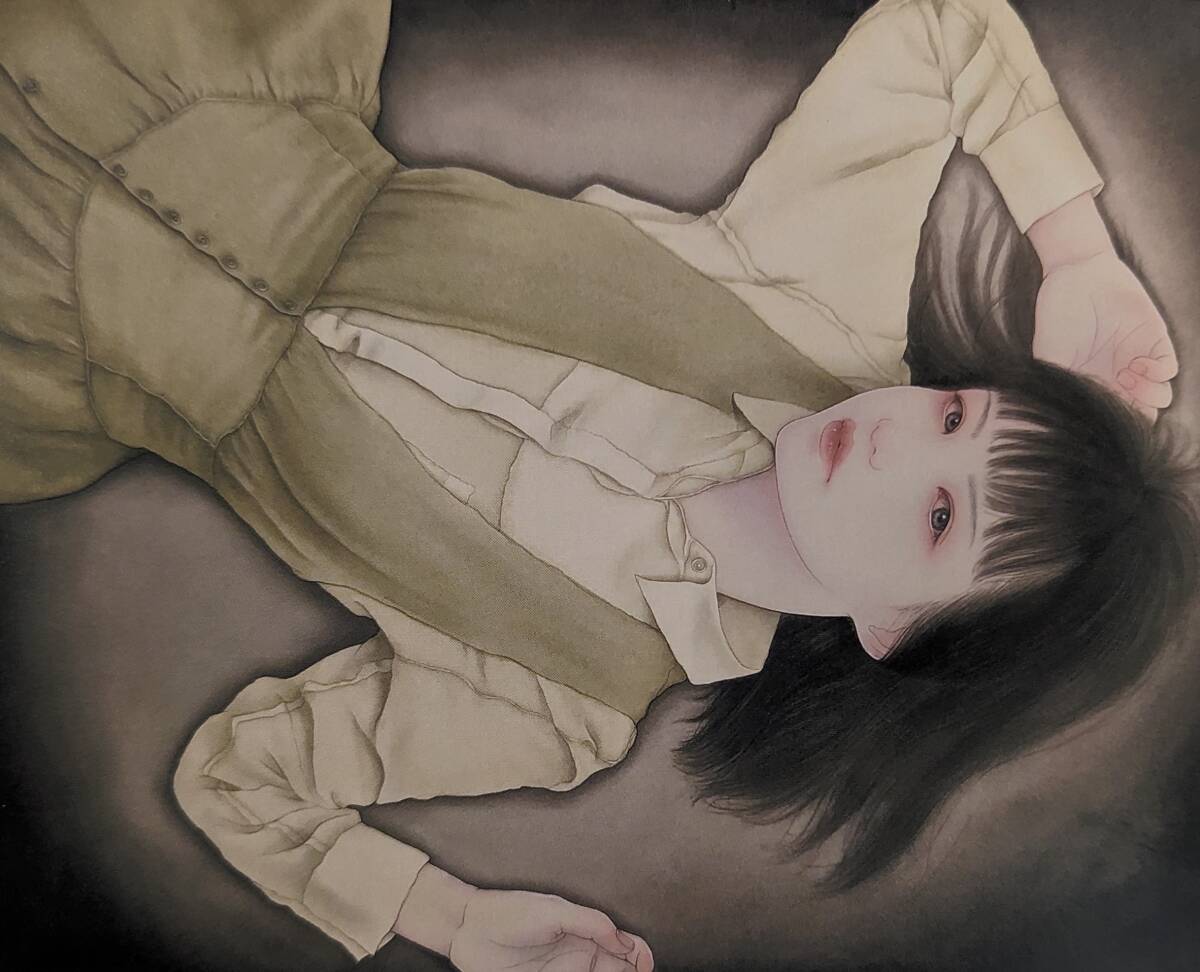 柳田補、【残心】、希少な画集より、状態良好、新品高級額装付｜絵画