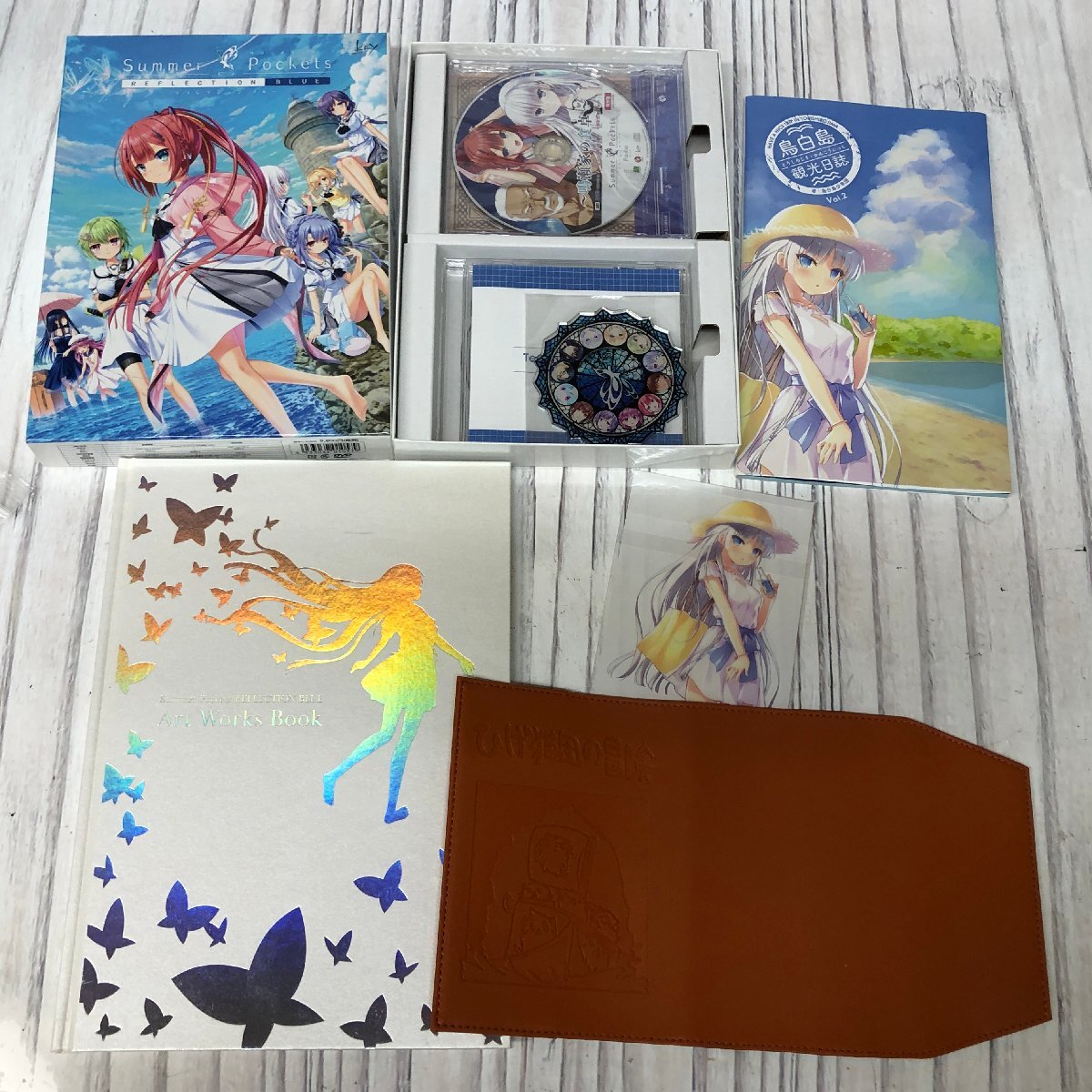 豪華装丁 Summer Pockets REFLECTION BLUE 「Art Works Book 豪華装丁 Summer Pockets REFLECTION BLUE 「Art Works Book