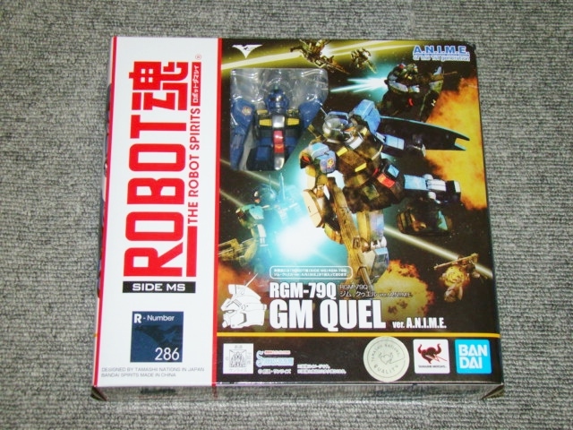 Amazon.co.jp: 開封)ROBOT魂 ジムクゥエル Ver. A.N.I.M.E.
