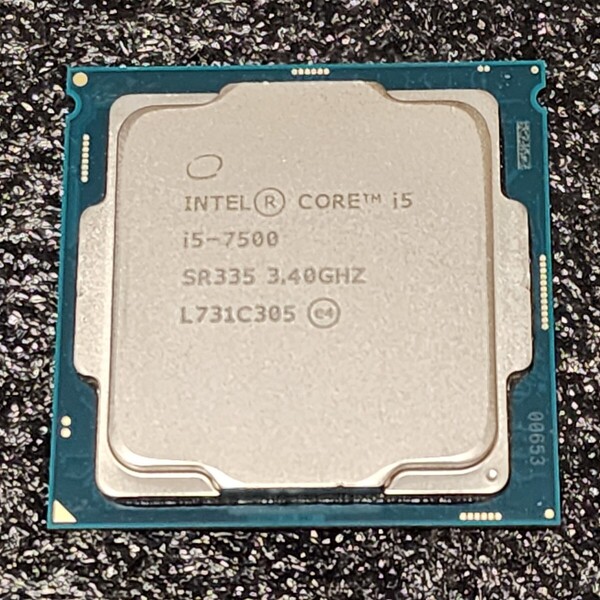 CPU Intel Core i5 7500 3.4GHz 4コア4スレッド KabyLake PCパーツ インテル 動作確認済み