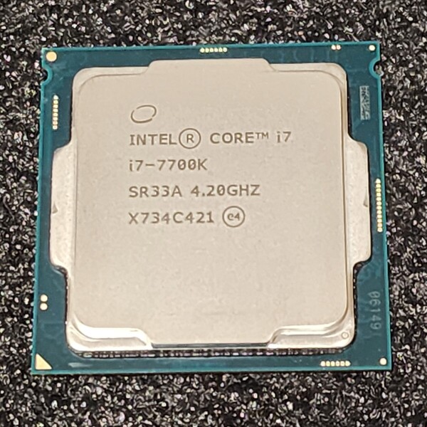 CPU Intel Core i7 7700K 4.2GHz 4コア8スレッド KabyLake PCパーツ インテル 動作確認済み (3)