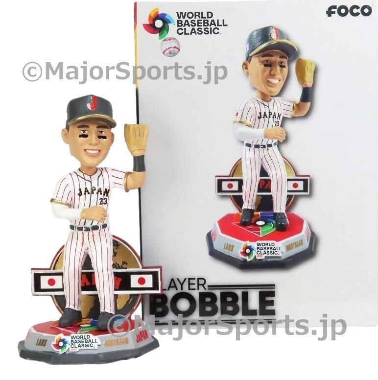 Amazon.co.jp: 223個限定 ヌートバー wbc優勝ボブルヘッド 侍