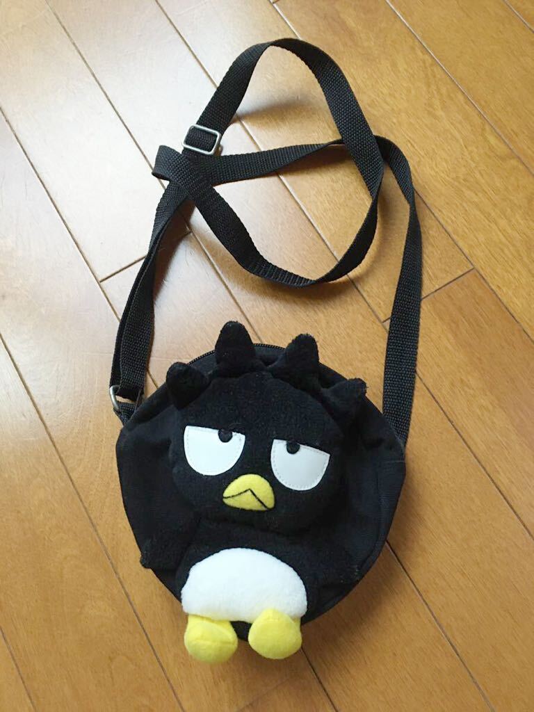レア 昭和レトロ サンリオ バッドバツ丸 ぬいぐるみポシェット レア 昭和レトロ サンリオ バッドバツ丸 ぬいぐるみポシェット