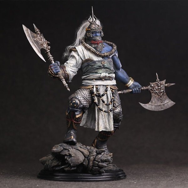 末那model 闘戦神 ゲーム フィギュア 《巨霊神》H30cm