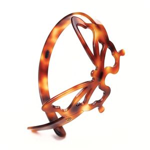 【A915】美品 ALEXANDRE DE PARIS アレクサンドル・ドゥ・パリ バタフライ 蝶 カチューシャ ヘッドドレス