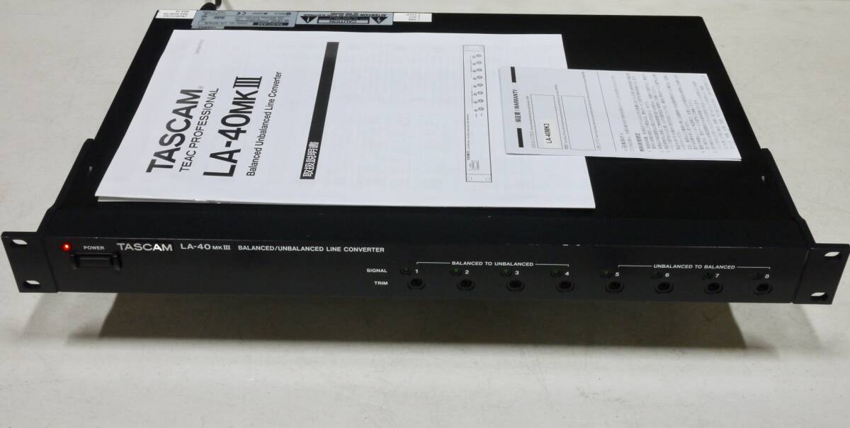 Yahoo!オークション -「tascam la-40」の落札相場・落札価格 Yahoo!オークション -「tascam la-40」の落札相場・落札価格