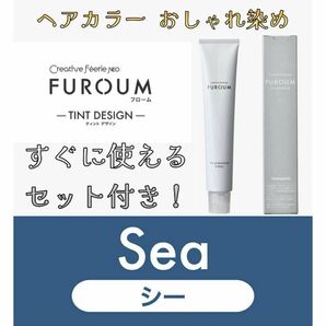 タマリス クリエイティブフェリエネオ フローム おしゃれ染め Sea シー アッシュ 10 ヘアカラー ヘアカラー剤 ロング用 セット