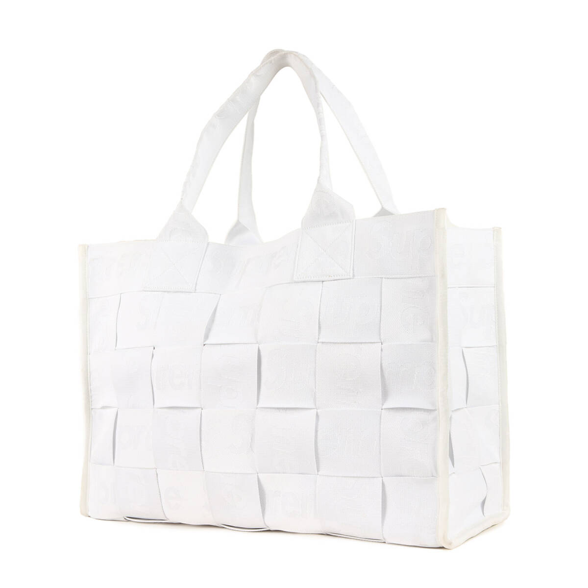 Supreme Woven Large Tote Bag WHITE　未使用品 Supreme Woven Large Tote (SS23) - $168