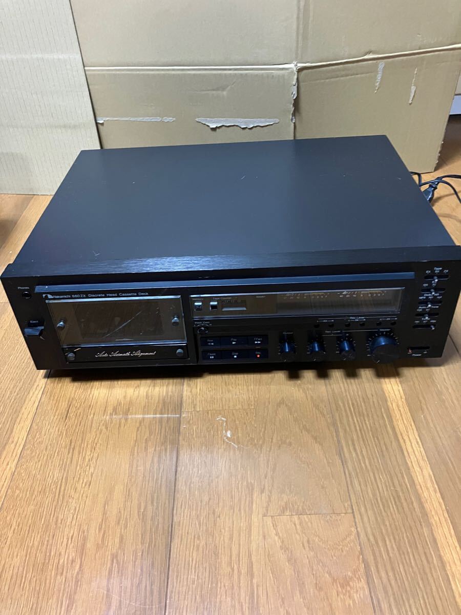 Yahoo!オークション -「ナカミチ カセットデッキ 660zx