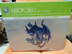 【外箱のみ】 Xbox360 コアシステム ブルードラゴン プレミアムパック 初回限定版の外箱