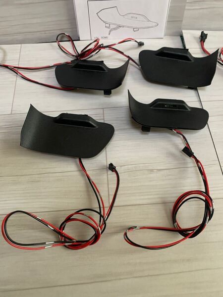 中古 CH-R ドアハンドル内イルミ アイスブルー LED 前期