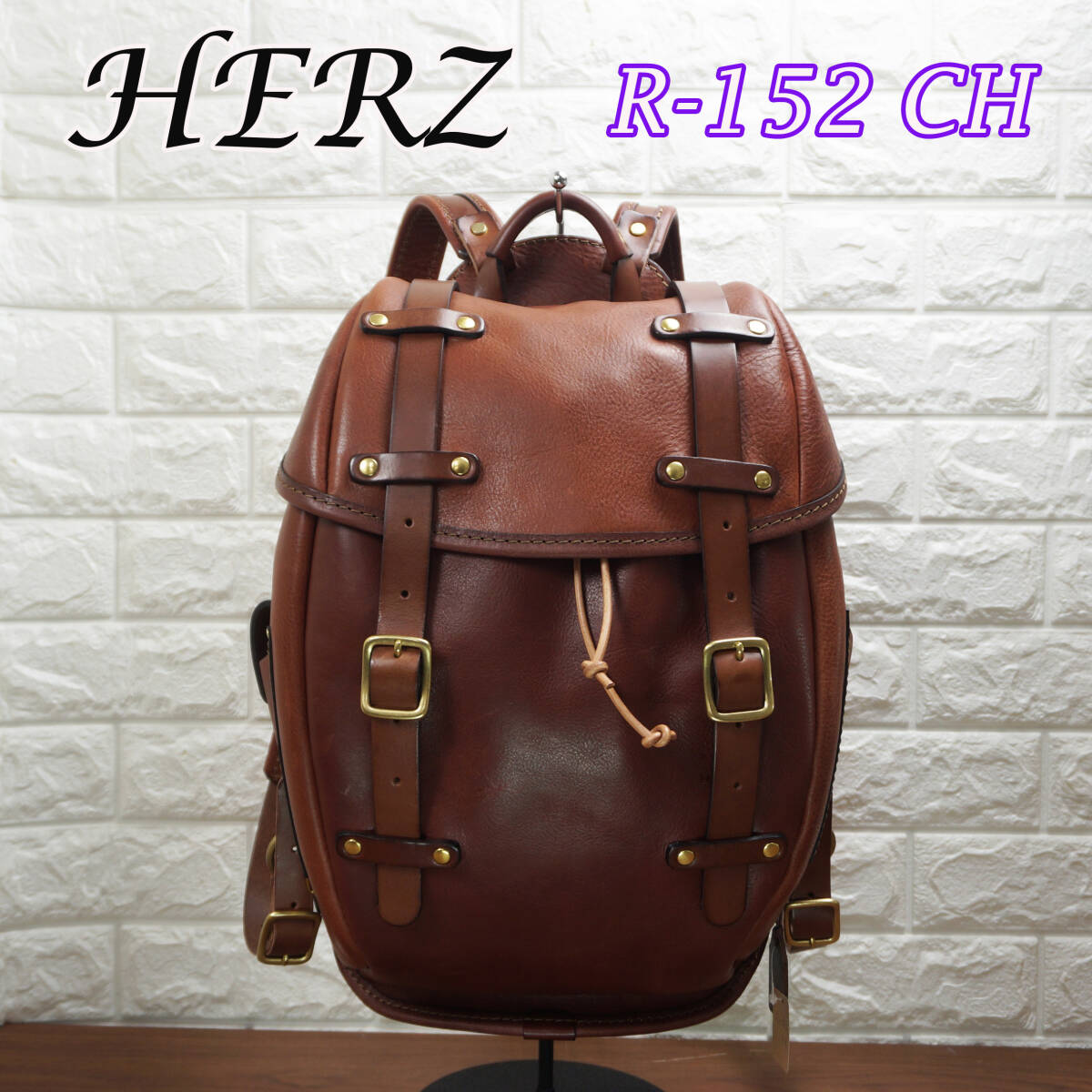 Yahoo!オークション -「ヘルツ herz レザー リュック」(リュック Yahoo!オークション -「ヘルツ herz レザー リュック」(リュック