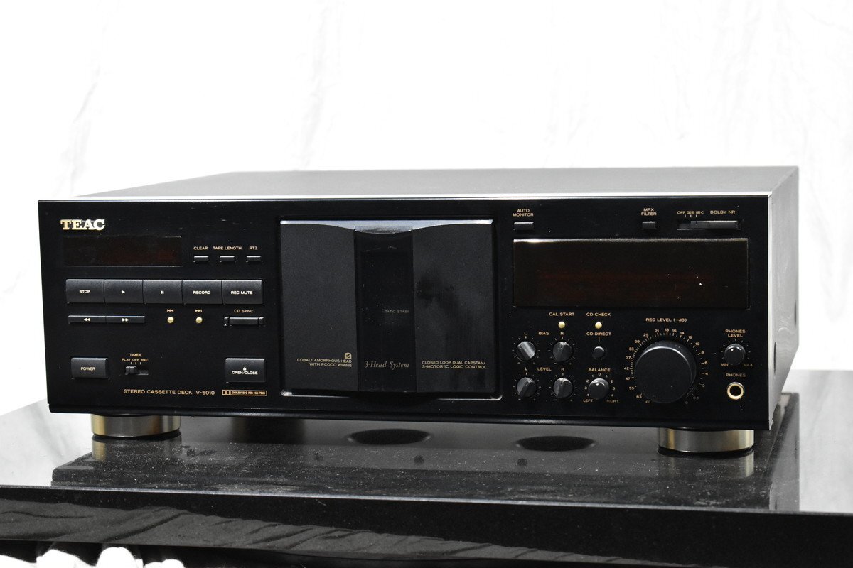 Yahoo!オークション -「teac v-5010」(一般) (カセットデッキ)の Yahoo!オークション -「teac v-5010」(一般) (カセットデッキ)の