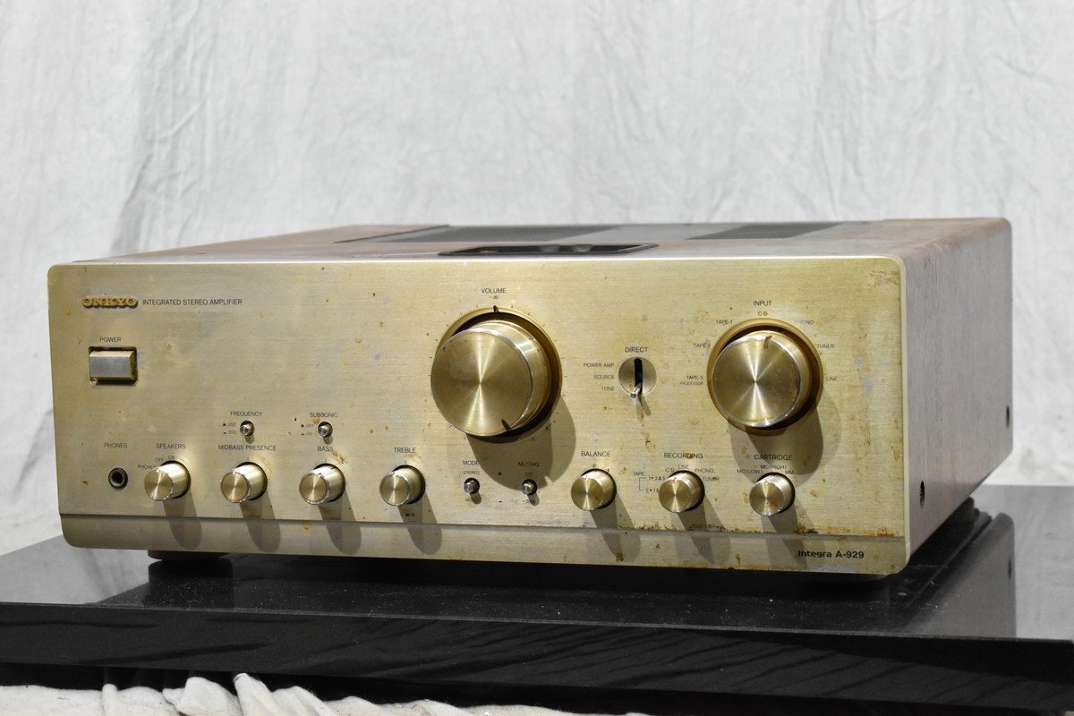 Yahoo!オークション -「onkyo integra a-929」(アンプ Yahoo!オークション -「onkyo integra a-929」(アンプ