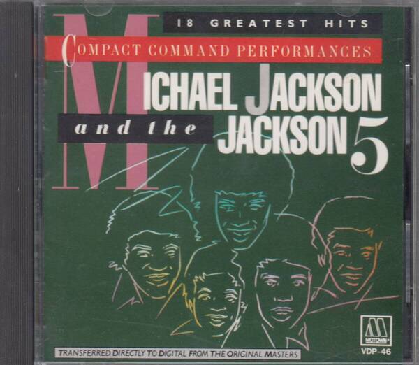 国 Michael Jackson And The Jackson 5 18 Greatest Hits (1984 国内盤) 特殊CDケース商品◆規格番号■VDP-46◆送料無料■即決●交渉有