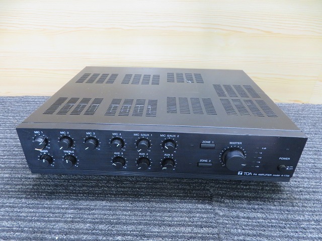 TOA PAアンプ A-1706 中古 B66049|一般 TOA PAアンプ A-1706 中古 B66049|一般