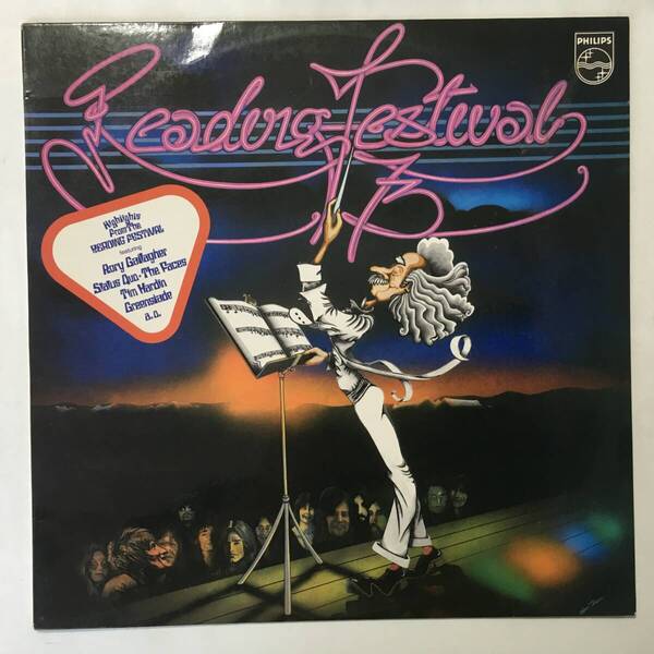 READING FESTIVAL 1973 オーストラリア盤 RORY GALLAGHER STRIDER GREENSLADE STATUS QUO THE FACES TIM HARDIN ANDY BROWN
