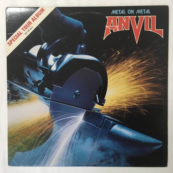 PROMO ANVIL METAL ON METAL カナダ盤