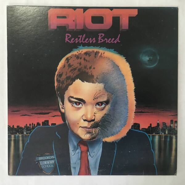 TAIWAN RIOT RESTLESS BLEED 台湾盤 RARE!!