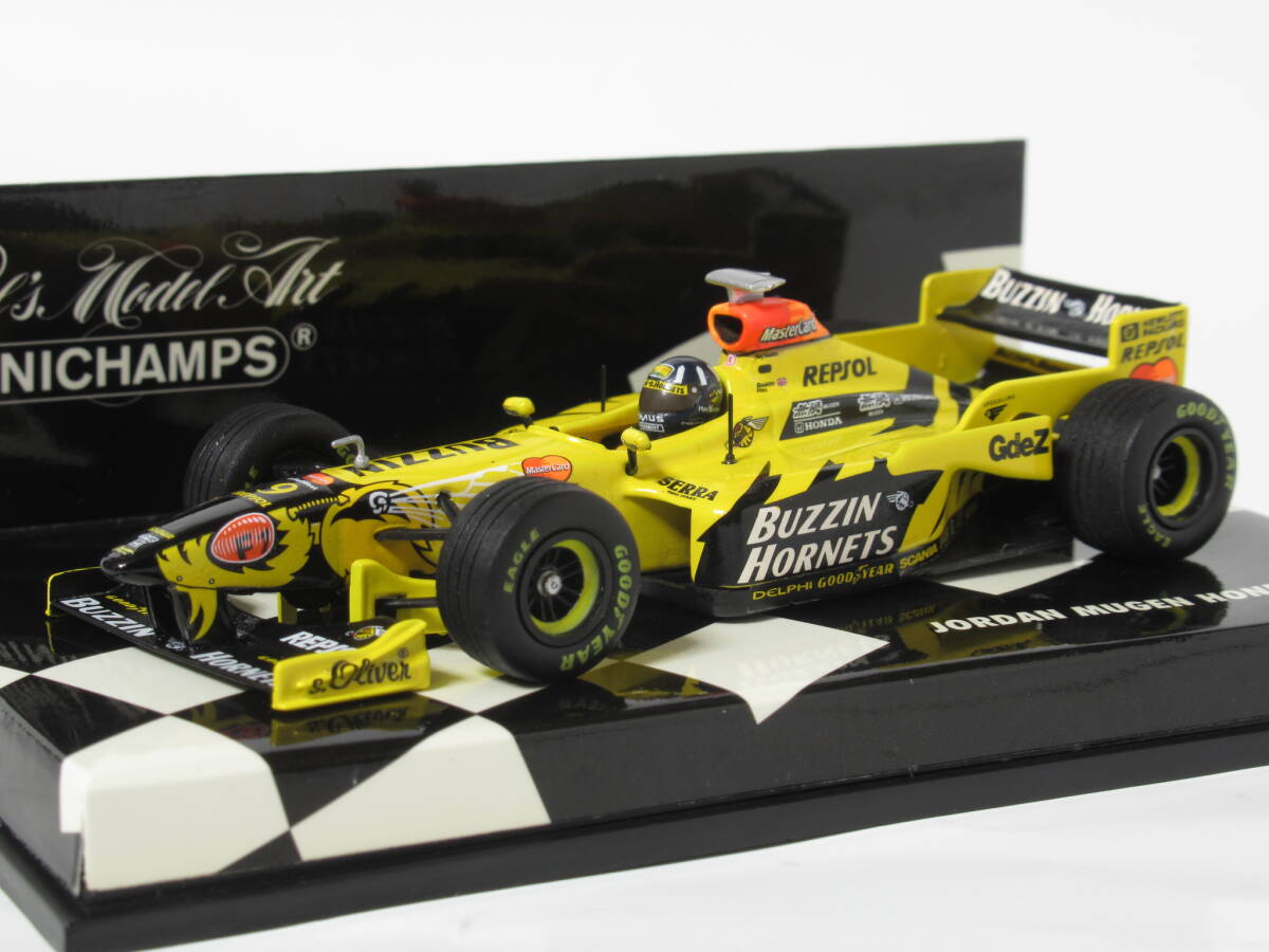 Minichamps 1:18 D.ヒルジョーダン無限ホンダJ198フォーミュラ1