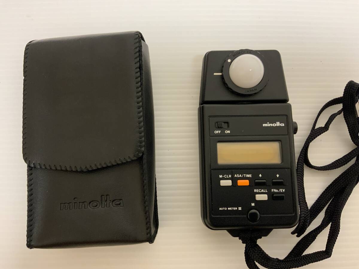 Yahoo!オークション -「minolta auto meter iii」の落札相場 Yahoo!オークション -「minolta auto meter iii」の落札相場