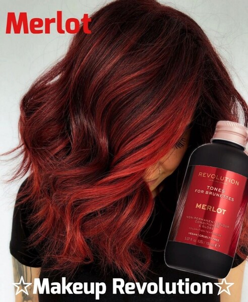 【Melot】ブルネット(茶髪)のためのヘアカラー150ml×1☆メイクアップレボリューション カラーバター 検索 マニックパニック