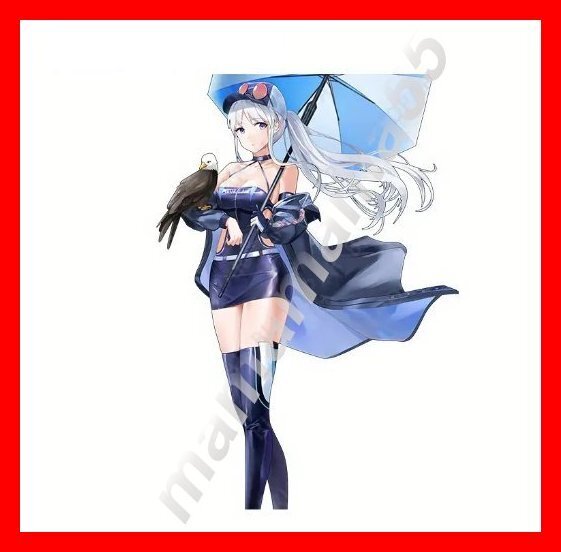 ステッカーNo.562 PC 車 バイク デカール 防水 かわいい 可愛い シール 女の子 アニメ 痛車 鳥少女 アンブレラ 入荷未定ラスト1