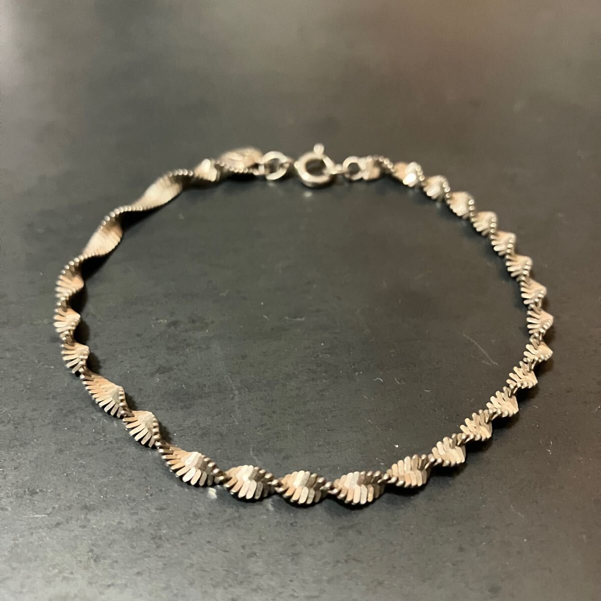 SILVER925 TWIST DESIGN BRACELET/シルバー/ブレスレット