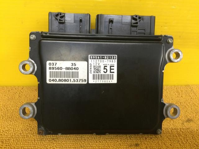 ムーヴキャンバス DBA-LA810S エンジンコンピューター 89561-B2120 89560-BB040