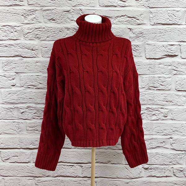 ☆R60226T☆ girly doll ニット 赤