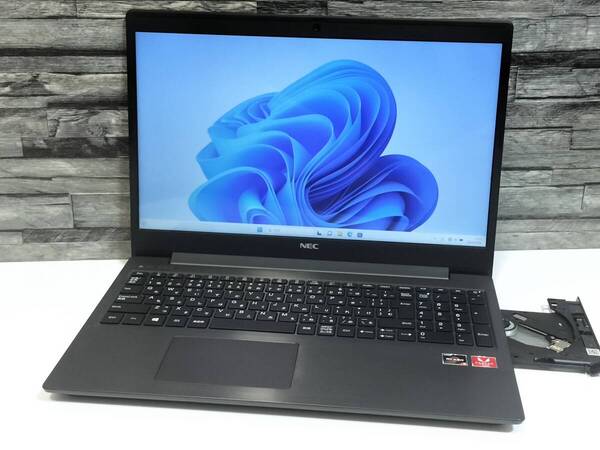 2020年発売モデル★最新Windows11★NEC NS300/R★AMD Ryzen3 3200U★高速SSD256GB(PCIe)★メモリ8GB★Webカメラ★フルHD液晶★バッテリ良