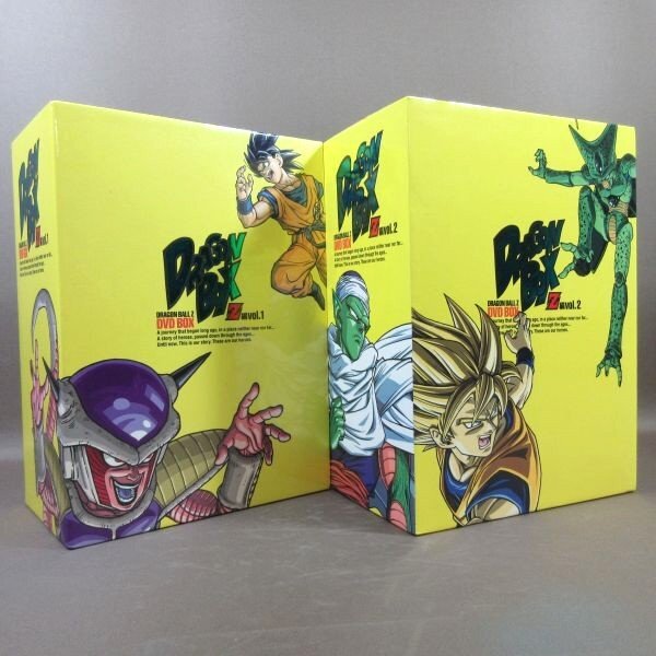 フィギュア付き ドラゴンボールZ DVD ドラゴンボックス 1,2