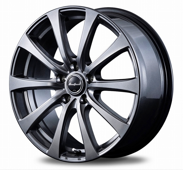 MID ホイール ユーロスピード G10 メタリックグレー 17インチ×7J＋47 5H114 国産車 入数：1台分(4本)