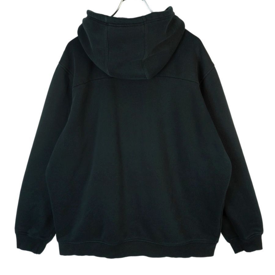 アディダスオリジナルスAdidasoriginalsジップアップパーカーフーディ黒ブラック白ホワイトトレフォイルロゴプリントvintage40312 アディダスオリジナルスAdidasoriginalsジップアップパーカーフーディ黒ブラック白ホワイトトレフォイルロゴプリントvintage40312