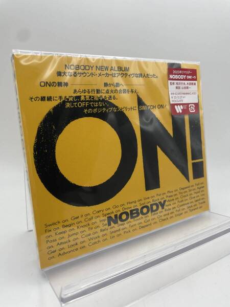 M 匿名配送 CD NOBODY ON! +5 タワーレコード限定 4943674368730