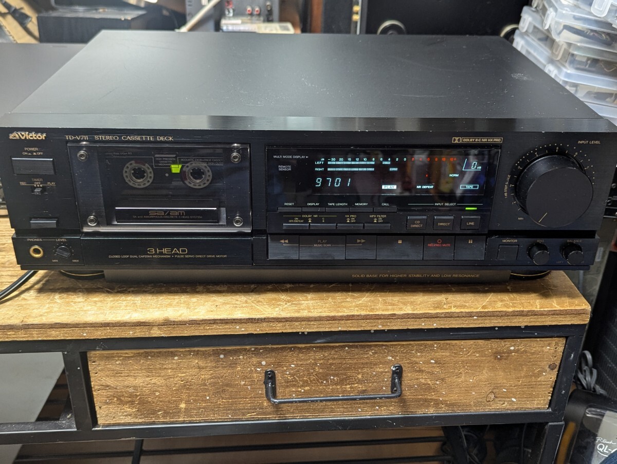 Yahoo!オークション -「victor td-v711」(カセットデッキ Yahoo!オークション -「victor td-v711」(カセットデッキ