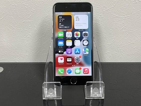 ☆送料無料☆【中古】iPhone 6s 64GB NKQN2J/A スペースグレイ SIMFREE 解除済み 利用制限○ スマートフォン バッテリー最大容量:100%