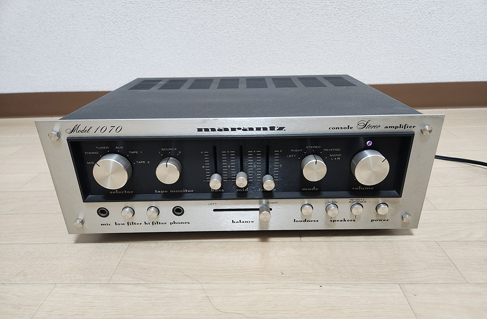 Yahoo!オークション -「marantz model 1070」の落札相場・落札価格 Yahoo!オークション -「marantz model 1070」の落札相場・落札価格