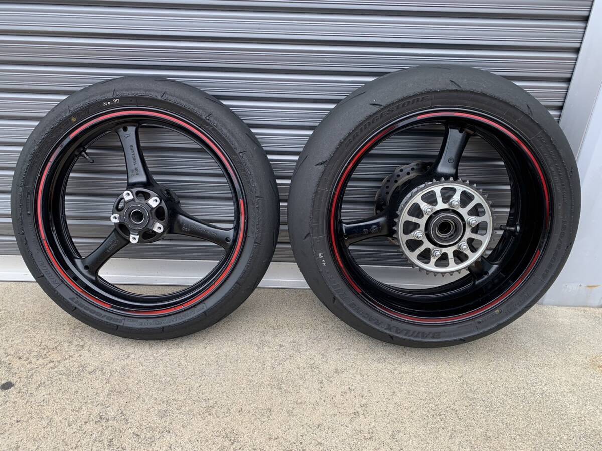 Yahoo!オークション -「zx-10r ホイール」(セット) (カワサキ用