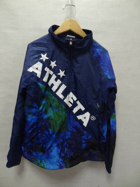 全国送料無料 アスレタ ATHLETA 子供服 キッズ 男&女の子 サッカー等ポリエステル100% 裏地メッシュ付き ウィンドブレーカー 140