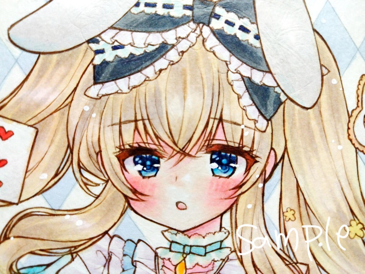 Yahoo!オークション -「不思議の国のアリス イラスト」(手描き