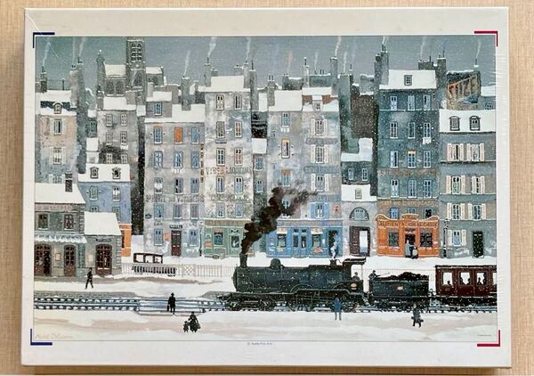 廃盤新品未開封 ミッシェルドラクロワ 雪景色の汽車