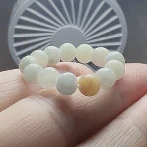 天然本翡翠《本物保証》 0925008 翡翠リング 約14号 一点物 希少 魔除け 昇進 成功 風水 金運 財運 幸運 幸福 縁起