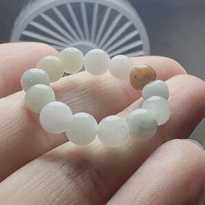 天然本翡翠《本物保証》 0925007 翡翠リング 約14号 一点物 希少 魔除け 昇進 成功 風水 金運 財運 幸運 幸福 縁起