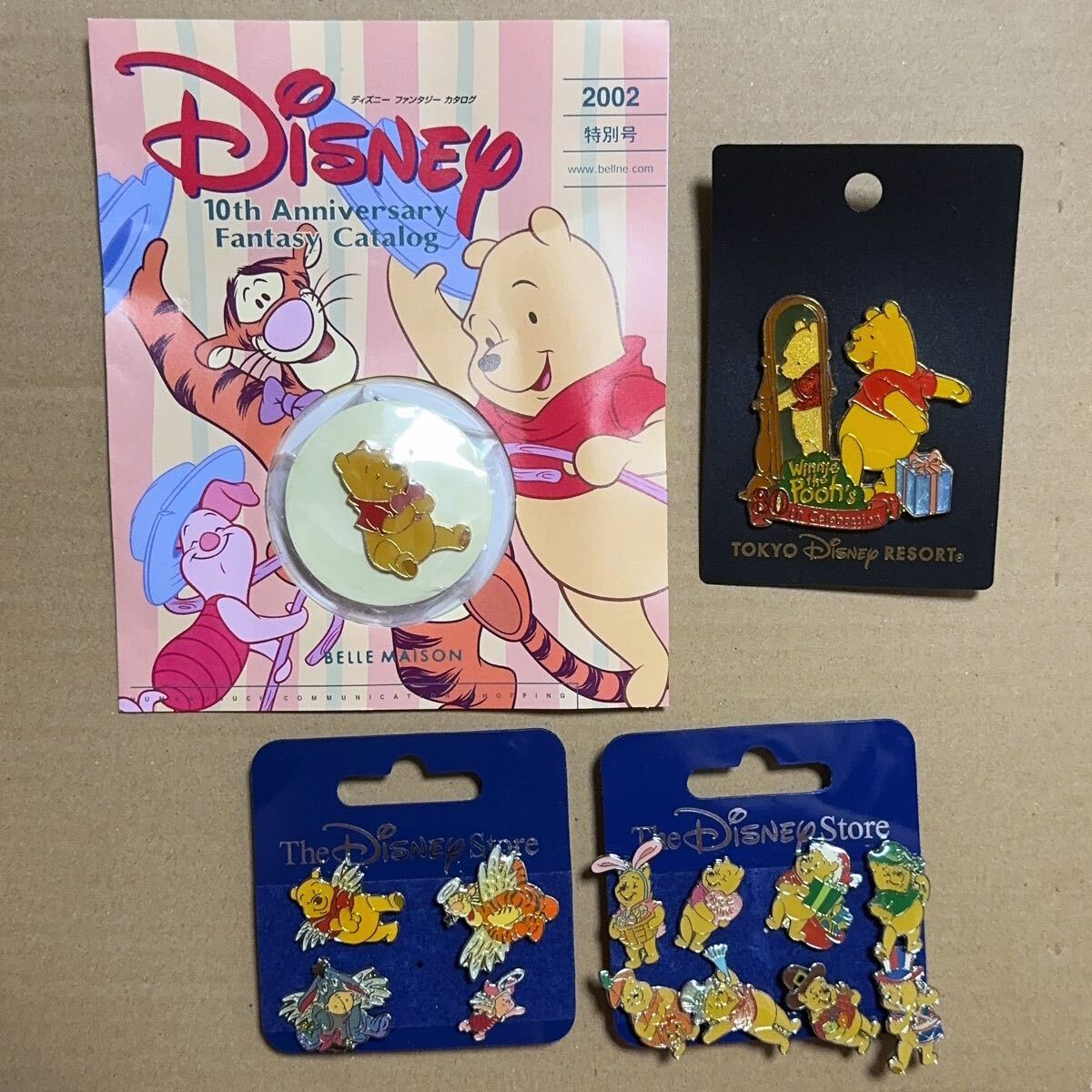 ディズニー くまのプーさん コレクションピンバッジ 風船 プーさん ピンバッジ アクセサリー