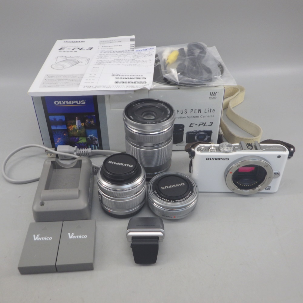Yahoo!オークション -「olympus pen lite e-pl3 ダブルズーム